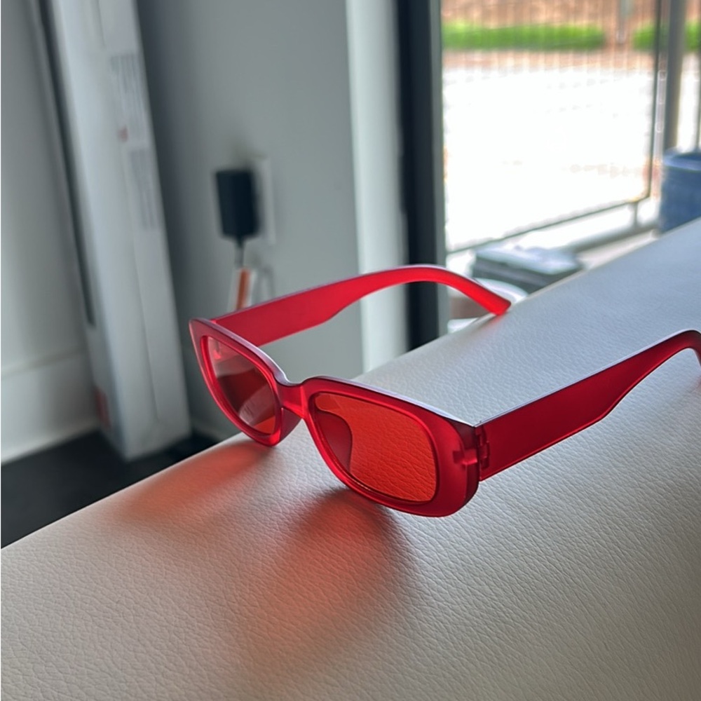 Stylish Red Sunglasses